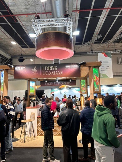 Uganda Coffee trade booth